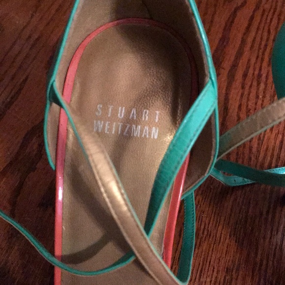 Multi colored Stuart Weitzman Heels - Picture 2 of 5